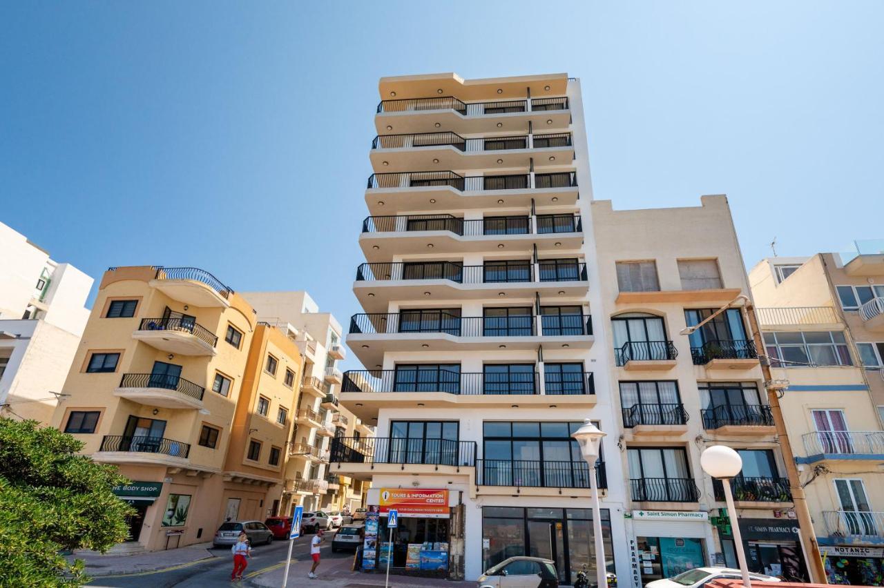 Islet Promenade Seafront Family Apartment With 2 Balconies By Getawaysmalta 세인트폴스베이 외부 사진